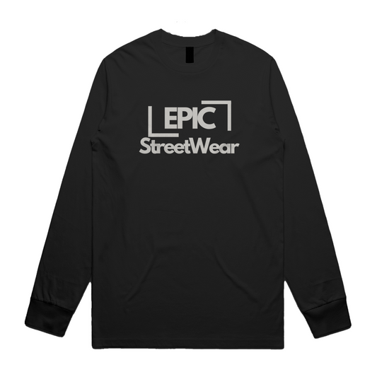 EPIC Grey.png Unisex Long Sleeve Tee