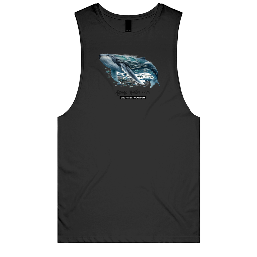 Whale Nature Agnes Water Muscle Tee