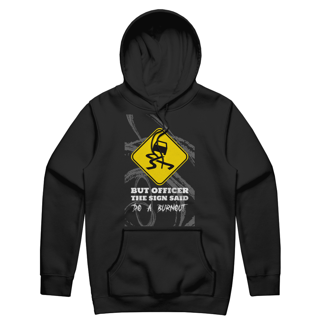 Burnout but officer Unisex Hoodie