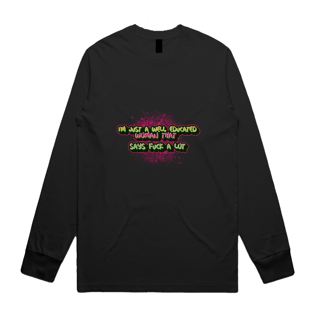 FUCK A LOT.png Unisex Long Sleeve Tee