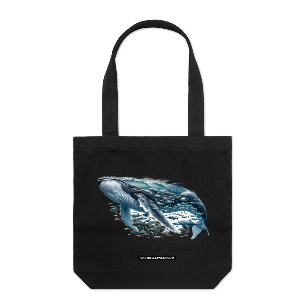Whale Surfers Paradise Tote Bag